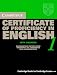 Book Cambridge Certificate of Proficiency in English 1 Self-Study Pack: Examination papers from the University of Cambridge Local Examinations Syndicate (C