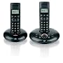 BT Graphite 1500 twin DECT Digital Cordless Telephone  - Black