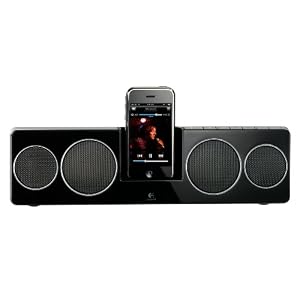 Logitech Pure-Fi Anywhere 2 Compact Docking Speakers for iPod and iPhone (Black)