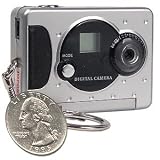 Mini 640x480 USB Keychain Digital Camera (Silver)