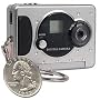 Mini 640x480 USB Keychain Digital Camera (Silver)