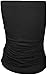 WearAll Women's Plain Ruched Bandeau Top