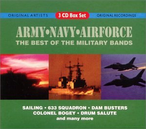 CD-Charts  Music : The Best of the Military Bands: Army Navy Air Force