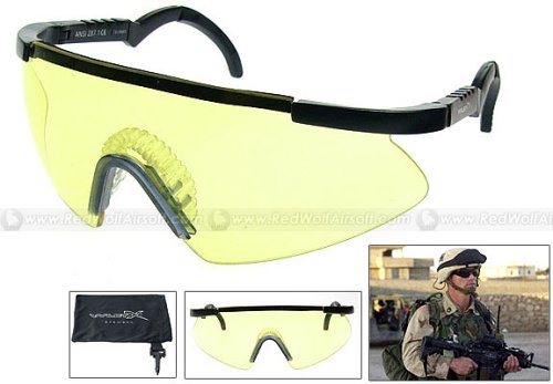 Wiley X Saber Glasses - (Pale Yellow)