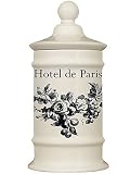 Hotel de Paris Over-size Ceramic French retro Apothecary Jar