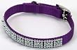 C NYL JEWEL COLLAR 5/8X14"-PUR