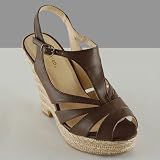 BOYLE Women Wedge Sandals Brown