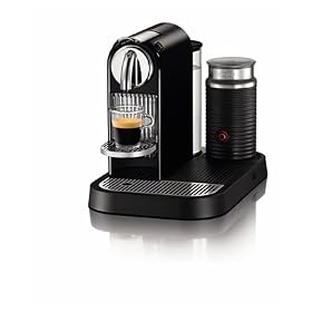 discount Nespresso D120-US-BK-NE CitiZ Automatic Single-Serve Espresso Maker and Milk Frother, Limousine Black for sale