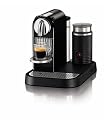 Nespresso CitiZ D120 Automatic Espresso Maker and Milk Frother, Limousine Black