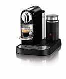 Nespresso D120-US-BK-NE CitiZ Automatic Single-Serve Espresso Maker and Milk Frother, Limousine Black