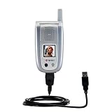 Classic Straight USB Cable for the Sanyo MM-8300 with Power Hot Sync and Charge capabilities - Gomadic Brand w/ TipExchange Technology