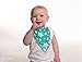 4-pack Drool Baby Bandana Bibs - Soft Organic Cotton with Snaps - Modern Patterns - Unique Baby Shower Gift set for Boys and Girls - SUPER SALE PRICE!!