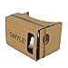 Google Cardboard DIY Kit, GMYLE Virtual Reality Viewer 3D Cardboard Glasses With thick Rubber Band for 4.4 to 5.5 inches Smart Phones