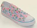 LEVI'S Girls FOXIE Slipon Pink Floral Canvas