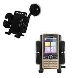 Sony Ericsson G700 Flexible Car Windshield Holder - Gomadic Brand
