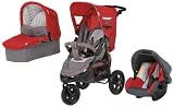 Produkt-Bild: Hauck 312087 Viper Trioset V12, charcoal / red