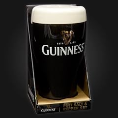 Guinness Pint Salt & Pepper Condiment Set