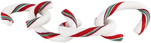 Linky Doodle Linkable Peppermint Candy Cane Decorative Garland Chain Links