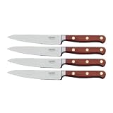 Lamson & Goodnow 39768 Rosewood Forged 4-Piece Serrated Steak Knife Set