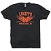 Cool Motorcycle T Shirt Funny Offensive Harley Biker Shirts for Men Guys Luckys Vintage Motorcycle Graphic Tee Sturgis