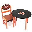 Cincinnati Bengals NFL Childrens Wooden Chair (12"x12"X26")