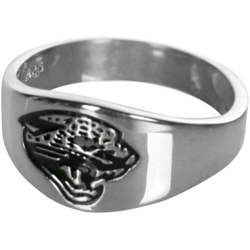 Jacksonville Jaguars NFL Sterling Silver Mens Ring Size 10