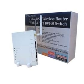 Addon WBR9200 54Mbs Wireless DSL 4 Port Switch - 1 Year Warranty
