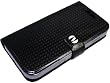 Samsung Galaxy Ace GT-S5830 Novoskins Black Schwarz Gloss Carbon iDiary Case