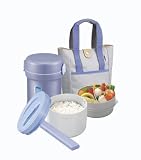 Zojirushi #SL-MB07SE Ms. Bento Stainless Lunch Jar in Blue Silver