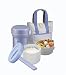 Zojirushi #SL-MB07SE Ms. Bento Stainless Lunch Jar in Blue Silver