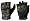 BT Combat Gloves Half Finger Woodland Camo X-Large