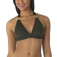 Mossimo® Black: Halter Swim Top - Olive