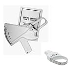 Slim Guide Skinfold Caliper in white With MT05 MyoTape Body Tape Measure