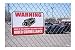 VIDEO SURVEILLANCE Warning Sign with 3M Reflective Vinyl Coating "12x18"