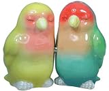 Tropical Couple Lovebirds Salt & Pepper ShakeR
