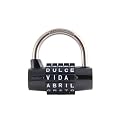 Wordlock 5-Wheel Spanish Padlock