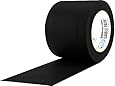 ProTapes Cable Path Cured Rubber Resin Zone Coated Gaffers Tape, 12.5 mil Thick, 30 yds Length, 4" Width, Black (Pack of 1)