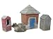 William Britain Smokehouse with Well, Outhouse & Woodpile (1:32)