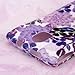 Pantech Discover Case, EMPIRE Full Coverage Morning Lilac Garden Purple Flower Case for Pantech Discover P9090