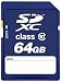 SDXC 64GB クラス10(class10)超高速 ハイビジョン録画対応【ノーブランド品】