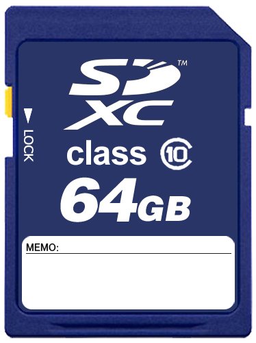 SDXC 64GB クラス10(class10)超高速 ハイビジョン録画対応【ノーブランド品】