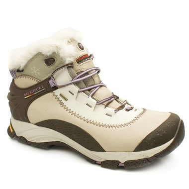 Merrell Thermo Arc 6 - 5 Uk - Beige & Brown - Man Made