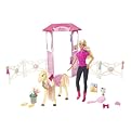 Barbie Groom And Glam Doll And Stable