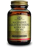 Solgar Reduced L-Glutathione Vegetable Capsules, 250 mg, 60 Count