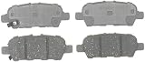 ACDelco 14D905C Advantage Rear Ceramic Disc Brake Pad Set