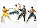 BRUCE LEE SET OF 4 BANDAI ACTION FIGURE KUNG FU MASTER LEGEND - FIST OF FURY, INTERCEPTING FIST, RISING DRAGON THE BIG BOSS, ENTER THE DRAGON, GAME OF DEATH (Original from TheBestMoment @ Amazon)_s-1