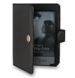 JKase(TM) Custom Fit Folio Leather Case Cover for Latest Generation 2011 Kindle 4 Wi-Fi 6 E Ink Display (Black)
