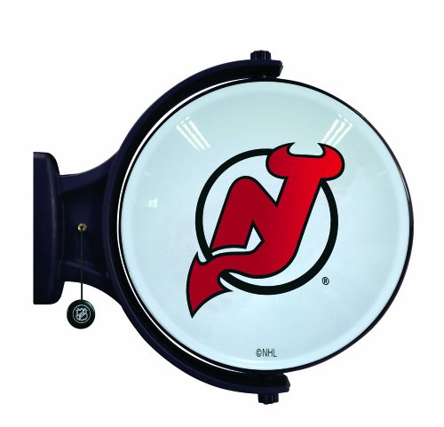  NHL New Jersey Devils Revolving Wall Light 