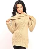 The Olian Draped Cowl Neck Sweater