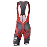 Review   / Rock Racing Men's Body Armour Cycling Bib Shorts - Road Rash - MTBS042-RORA